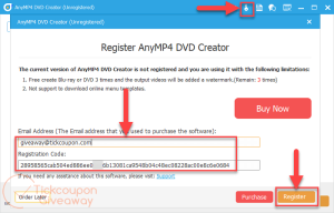AnyMP4 DVD Creator Crack